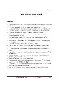 ELECTRICAL DC MACHINES Dr AF BATI